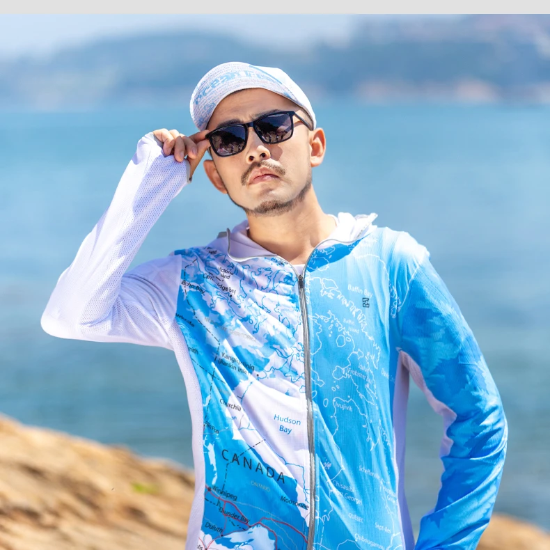 【枫之国】沃克森琦夏季新款防蚊钓鱼服薄款防晒垂钓服户外运动