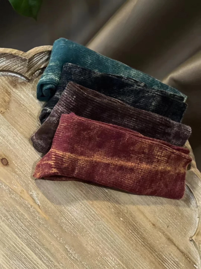 林布衣分享原创炒色袜