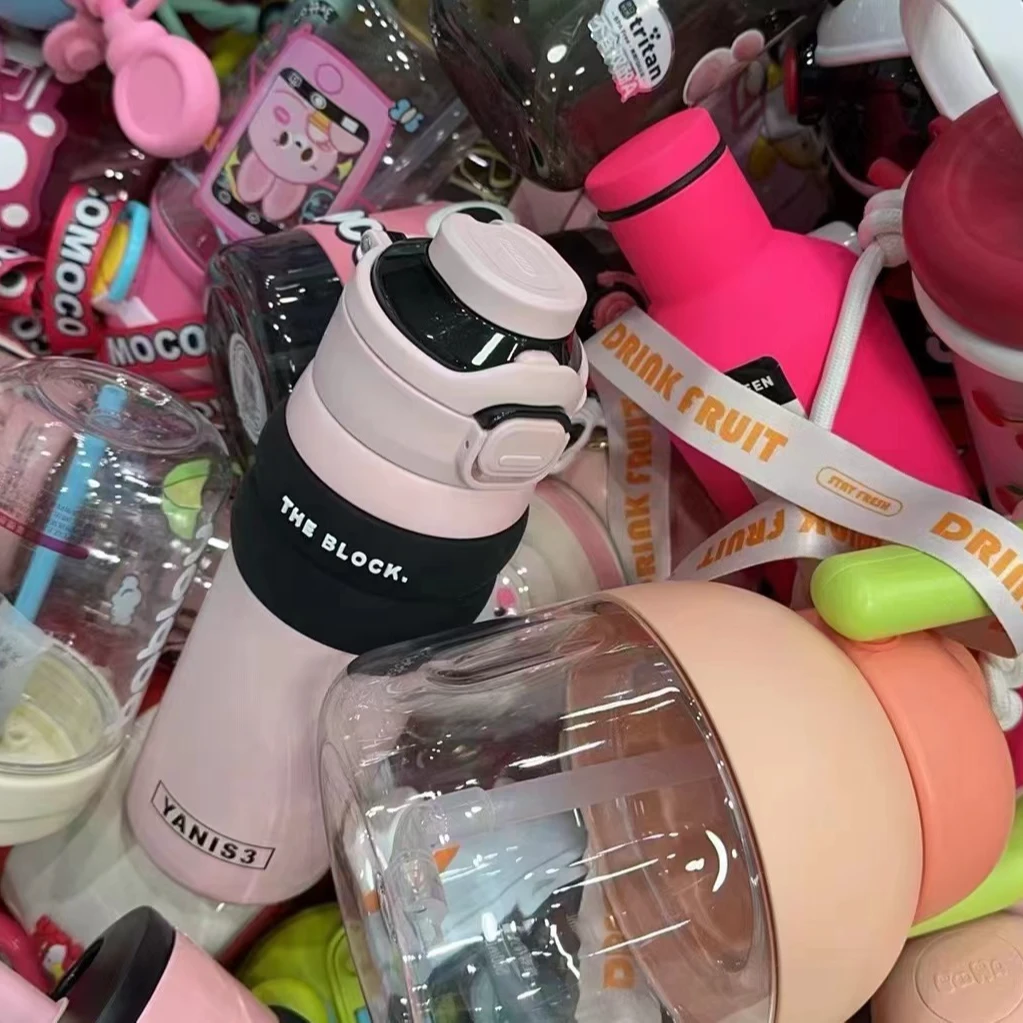 TG款保温吸管杯女大容量车载咖啡随行杯子男正品陶瓷颜值水杯