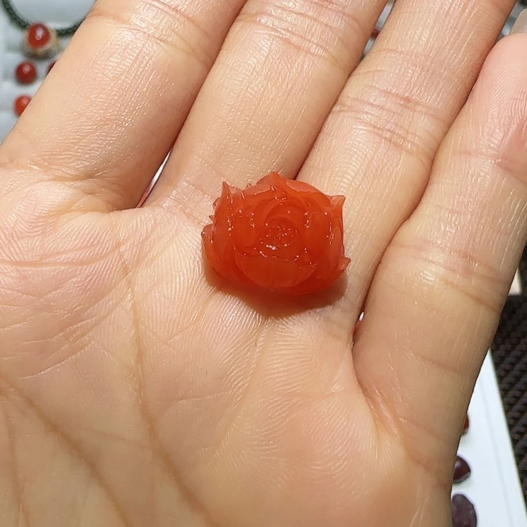 【闪购商品】南红玛瑙花福利未镶嵌?****?