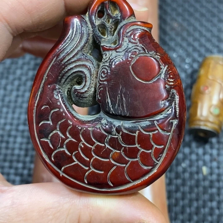 滴血莲花菩提吊坠