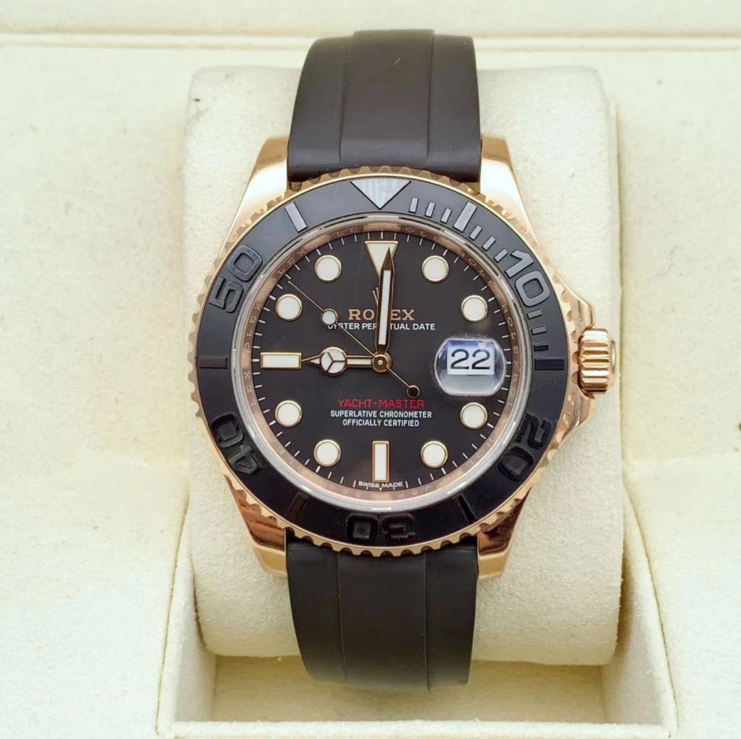 99新 Rolex/劳力士 游艇名仕116655玫瑰金40表经全套