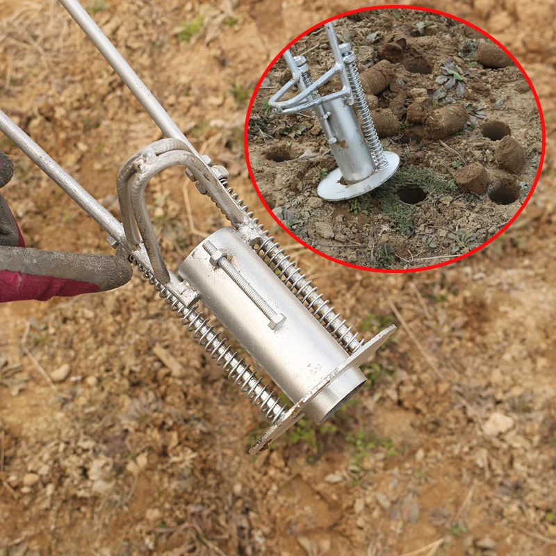 打洞神器农用栽苗移苗移栽器种辣椒苗机器地膜打孔蔬菜种植神器