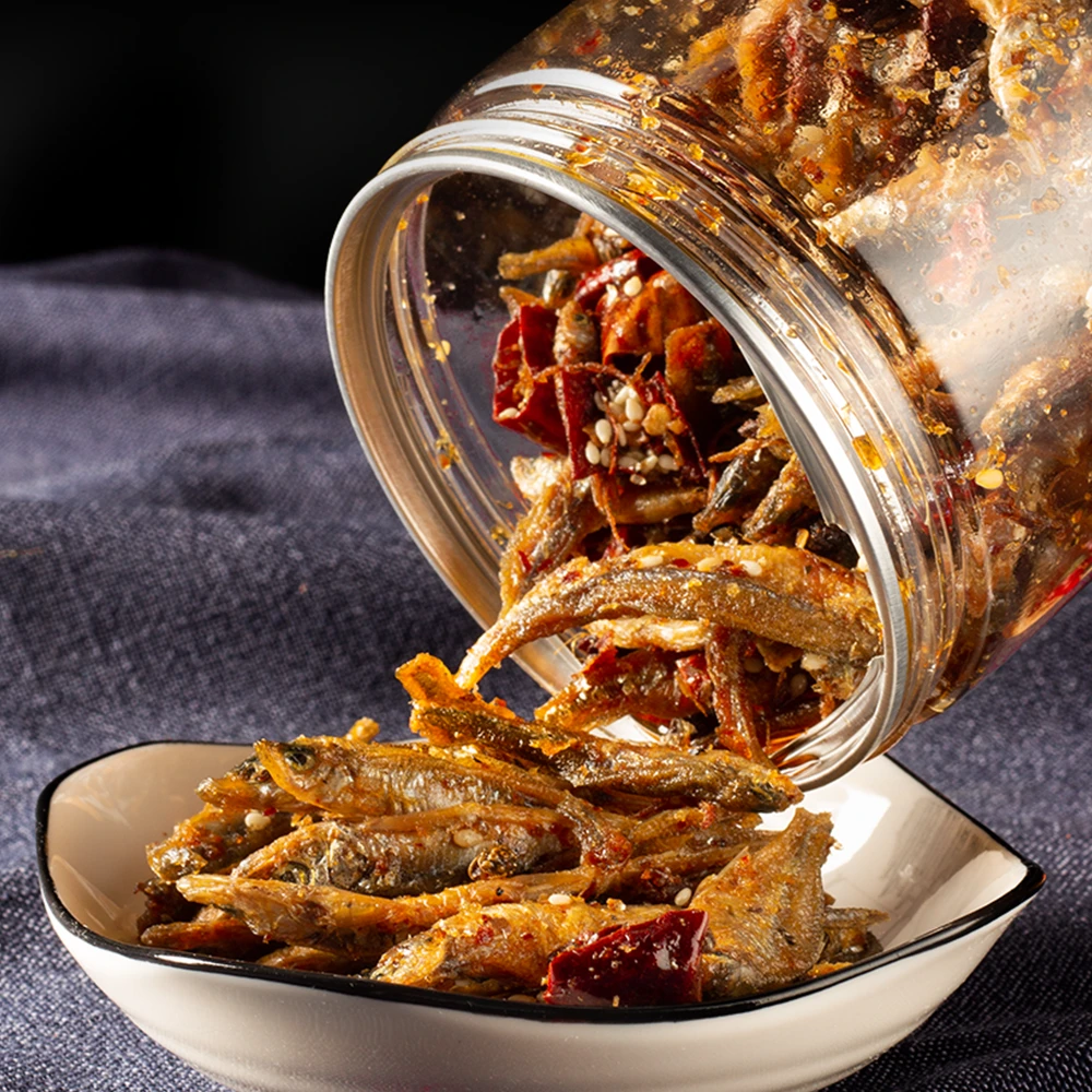 好鄂香辣小麻鱼 长阳土家族特产 小鱼干 即食小零食