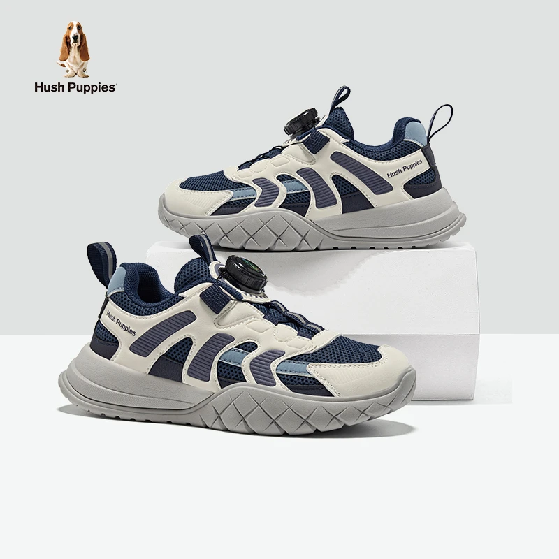 暇步士童鞋儿童运动童鞋秋季透气网面防滑中大童软底休闲跑步鞋子