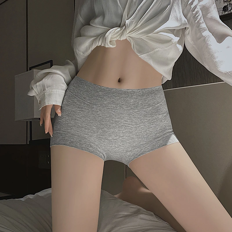无痕内裤女士高腰性感2023新款舒适透气薄款夏季少女底裤