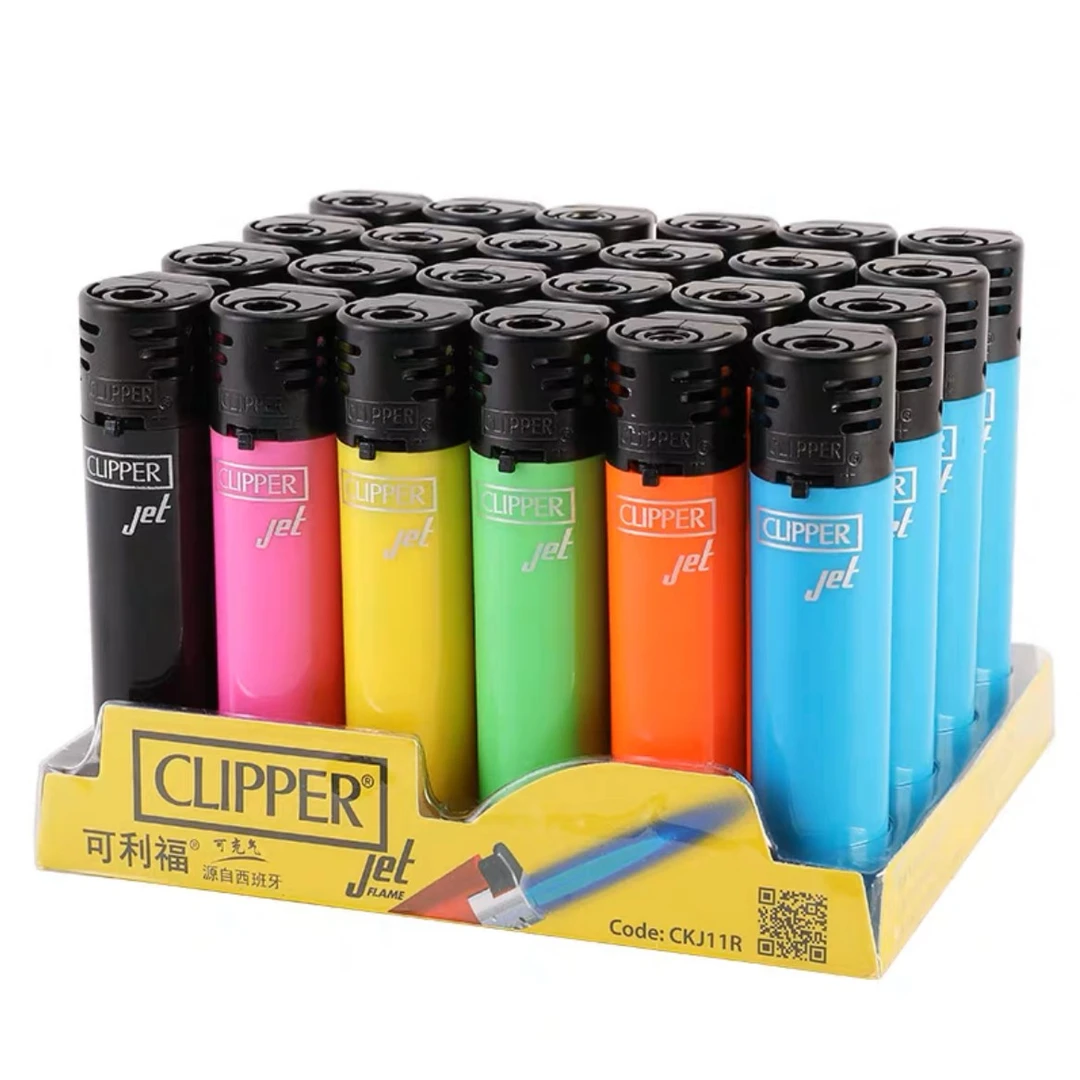 CLIPPER/可利福西班牙直冲打火机CKJ11高档一次性男士便携定制
