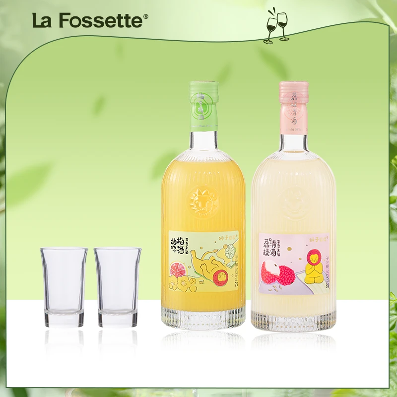 夏日礼盒狮子歌歌白桃柚子水果酒发酵鲜果清凉果味果酒甜酒米酒