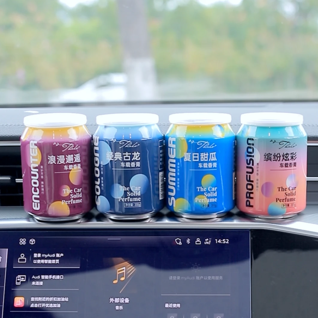 THALO/塔罗创意可乐罐固体香膏 车家两用 持久留香空气清新剂香水