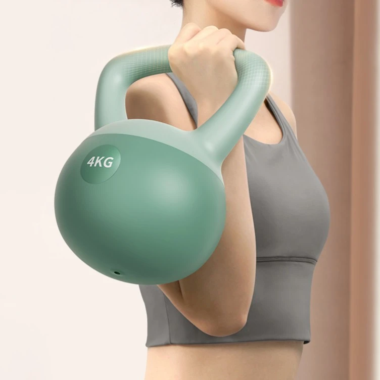 2025年软壶铃女士健身家用提壶哑铃深蹲练翘臀神器塑形力量器材