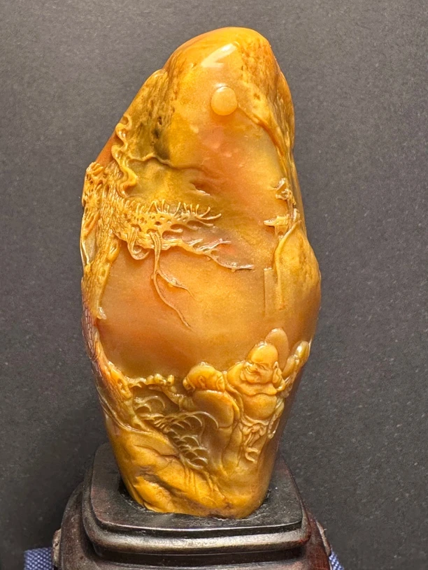 昌化田黄石精品摆件