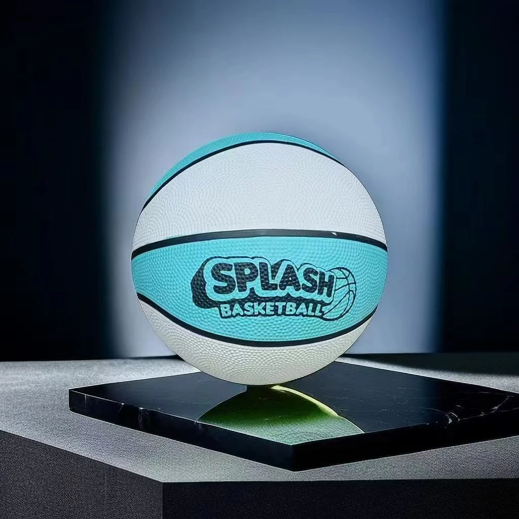 学生高颜值篮球  耐磨软皮 颜色随机发