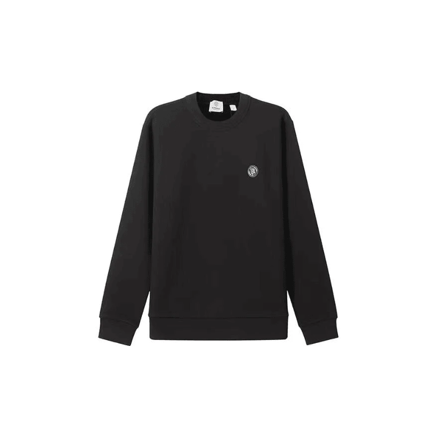 BURBERRY/博柏利专属标识图案嵌花棉质圆领套头卫衣长袖男8041700