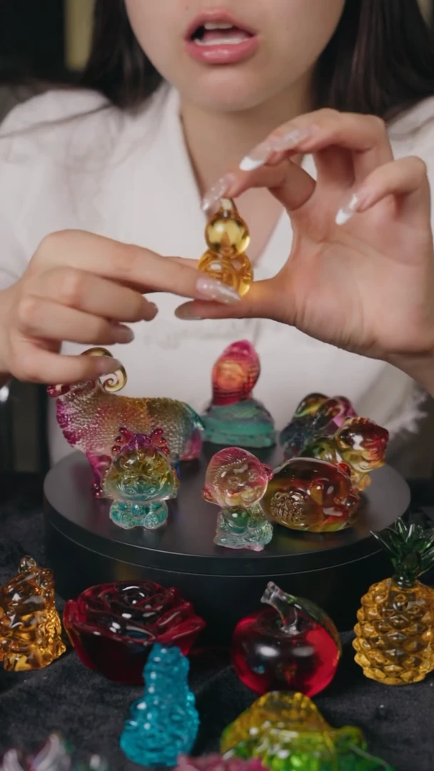 【闪购商品】福利琉璃金色葫芦两只