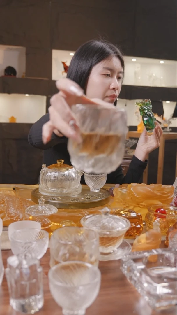 【闪购商品】琉璃手工艺品酒杯