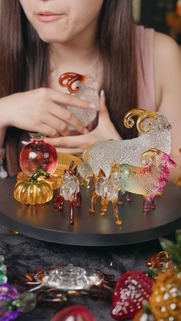【闪购商品】福利琉璃水果链接十件套