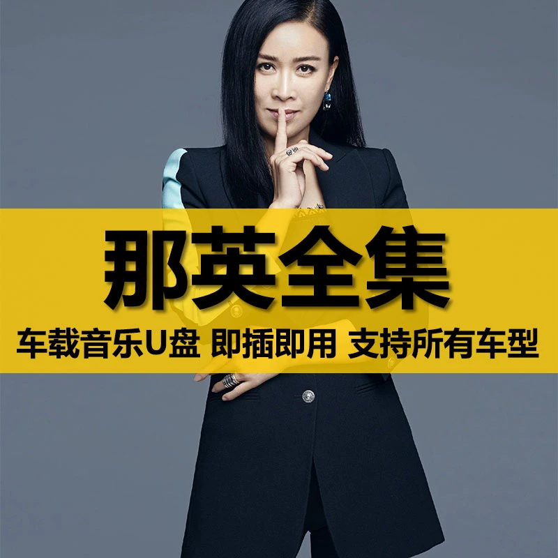 那英U盘出道至今所有全集全部原声无损车载高品质车用音乐优盘