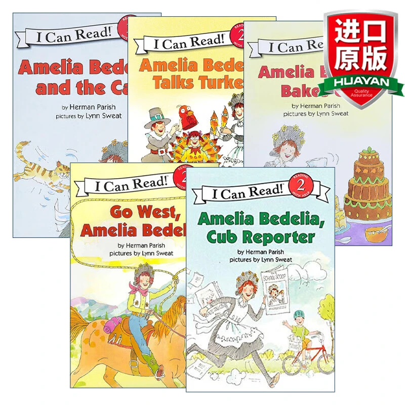 I Can Read Level 2 Amelia Bedelia 英文原版绘本 阿米莉亚 糊涂