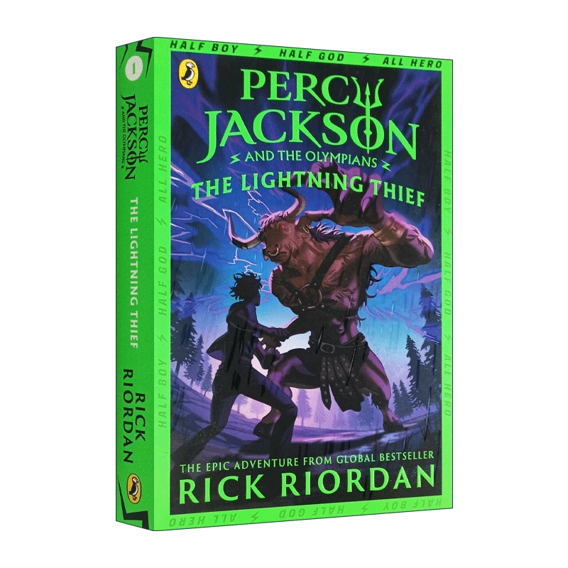 Percy Jackson and the Lightning Thief Book 1英文版