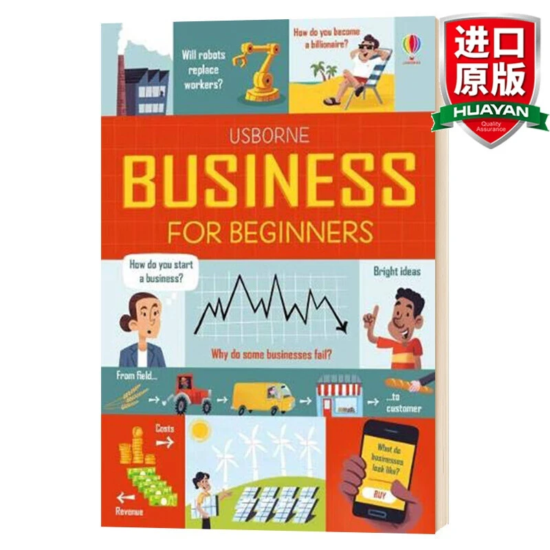 Business for Beginners儿童商业启蒙趣味图文科普 精装 英文原版