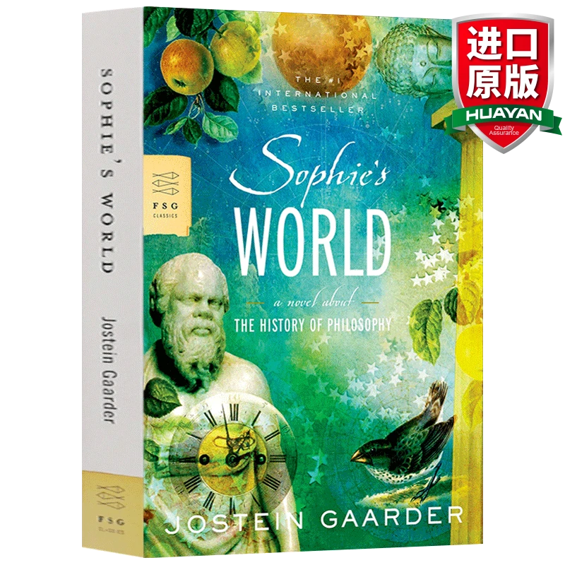 英文原版 苏菲的世界 Sophie&#39;s World 经典名著书籍 乔斯坦贾