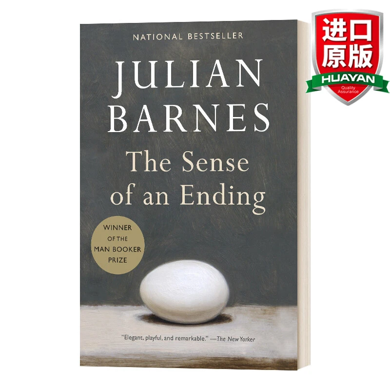 The Sense of an Ending Julian Barne 英文原版小说 终结的感觉