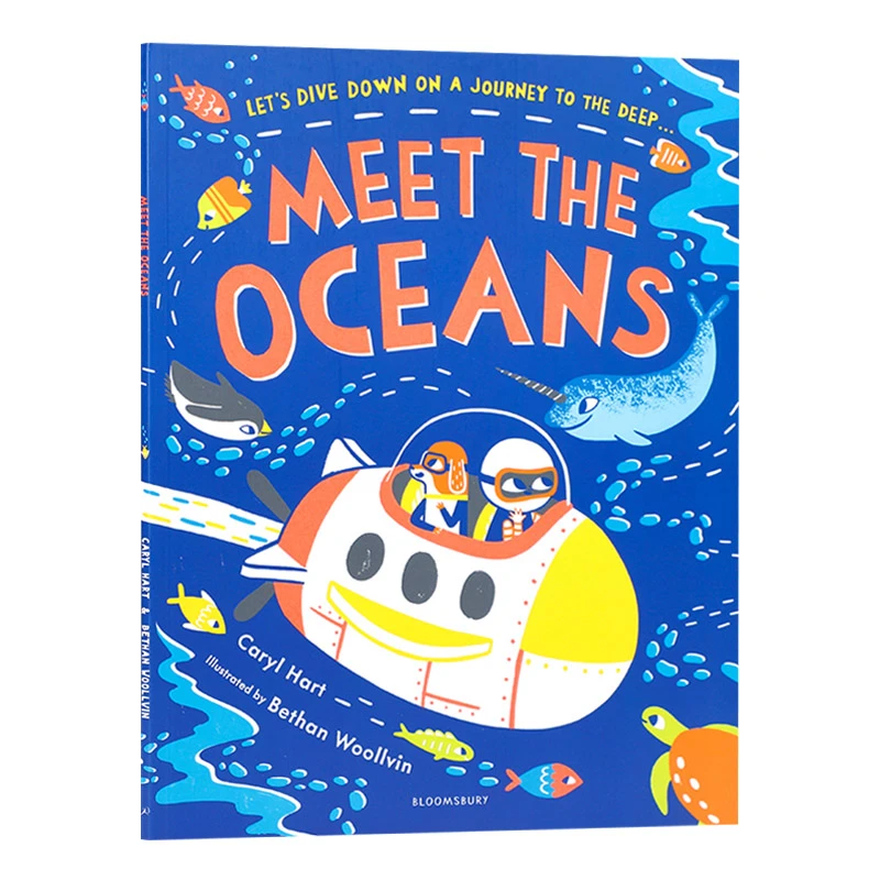 华研原版 认识海洋 英文原版 Meet the Oceans 儿童英文进口图书