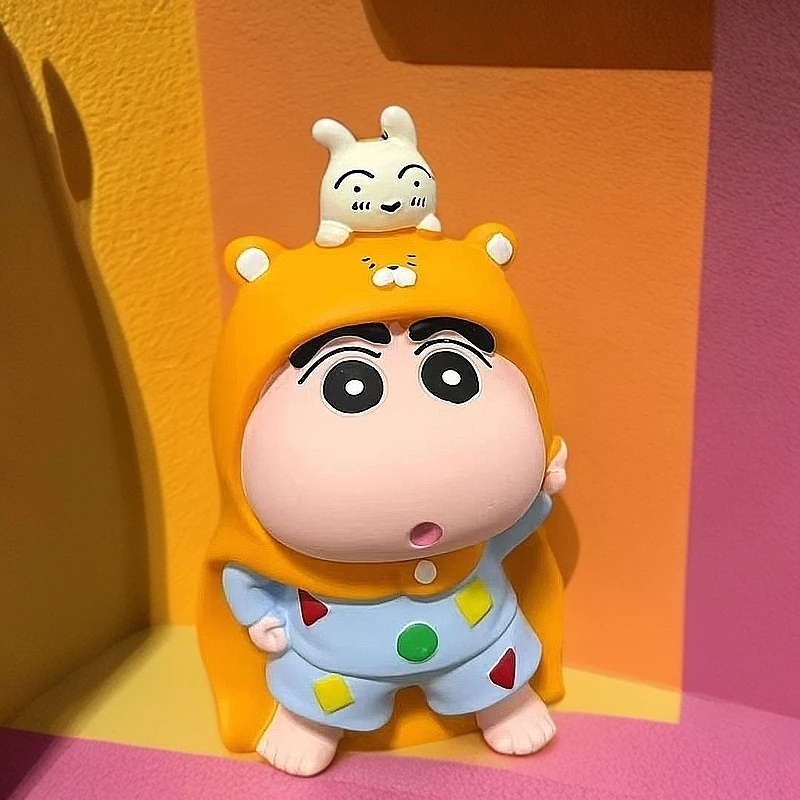 披风小新存钱罐宿舍卧室手办摆件蜡笔小新收纳储蓄罐闺蜜生日礼物