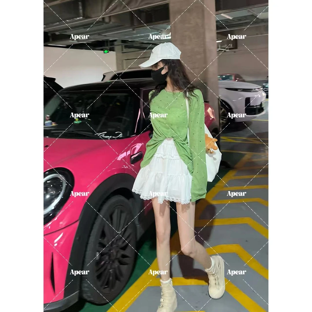 Apear♥凉子手信~芭蕾风蛋糕裙半身裙女小个子百褶裙半裙a字裙子