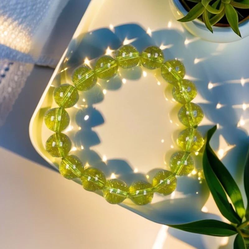 【小杨严选】绿水晶手串妈妈时尚女款