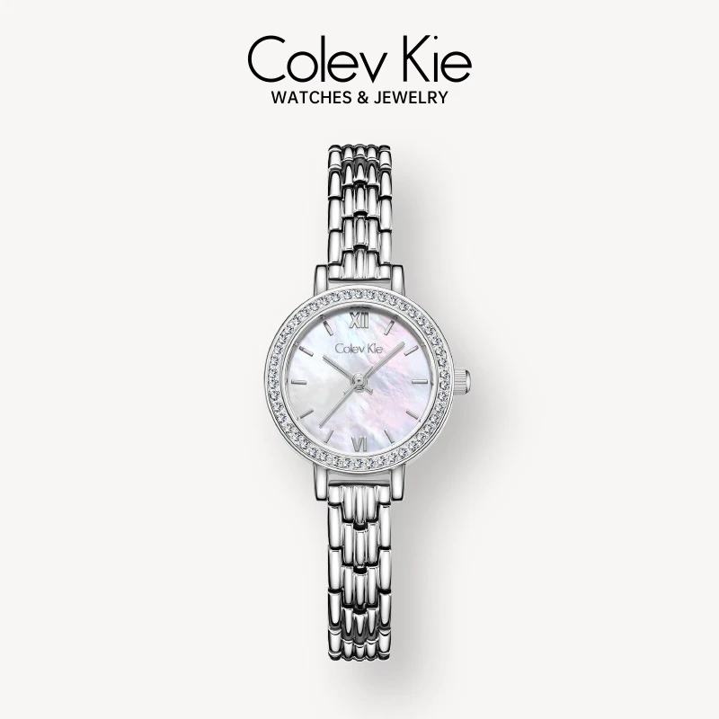 海洋之心Colevkie正品手表深海遗珠新款满钻防水时尚女表8003