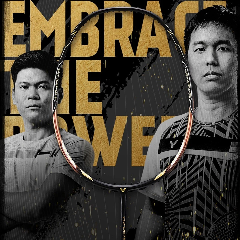 VICTOR/威克多黑金隼蓝隼TK-F羽毛球拍精准进攻型亨德拉同款