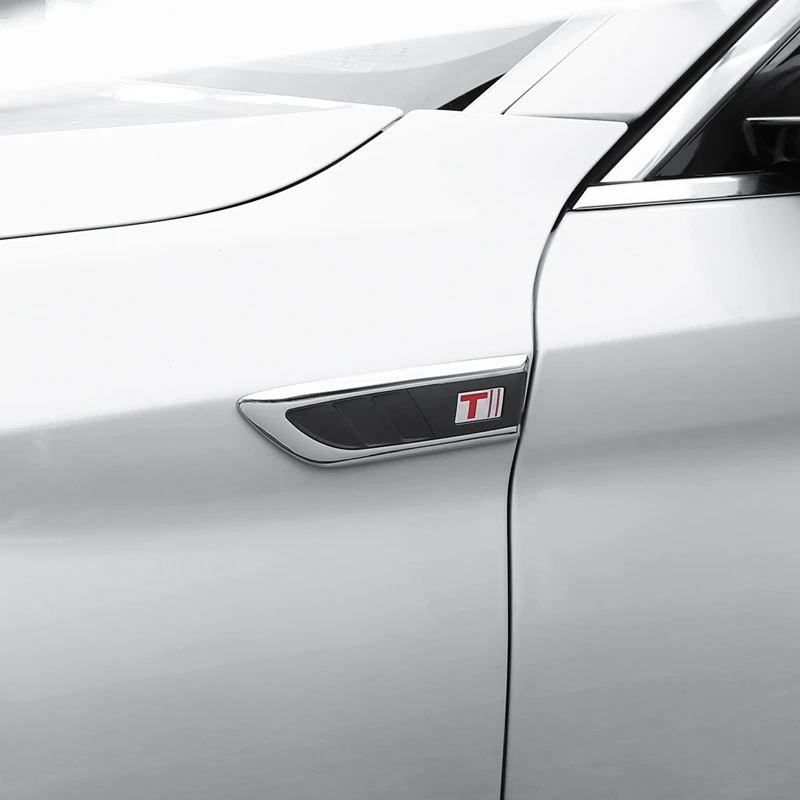 汽车改装鲨鱼腮侧假出风口仿真车贴车身装饰车贴刀锋叶子板通用型