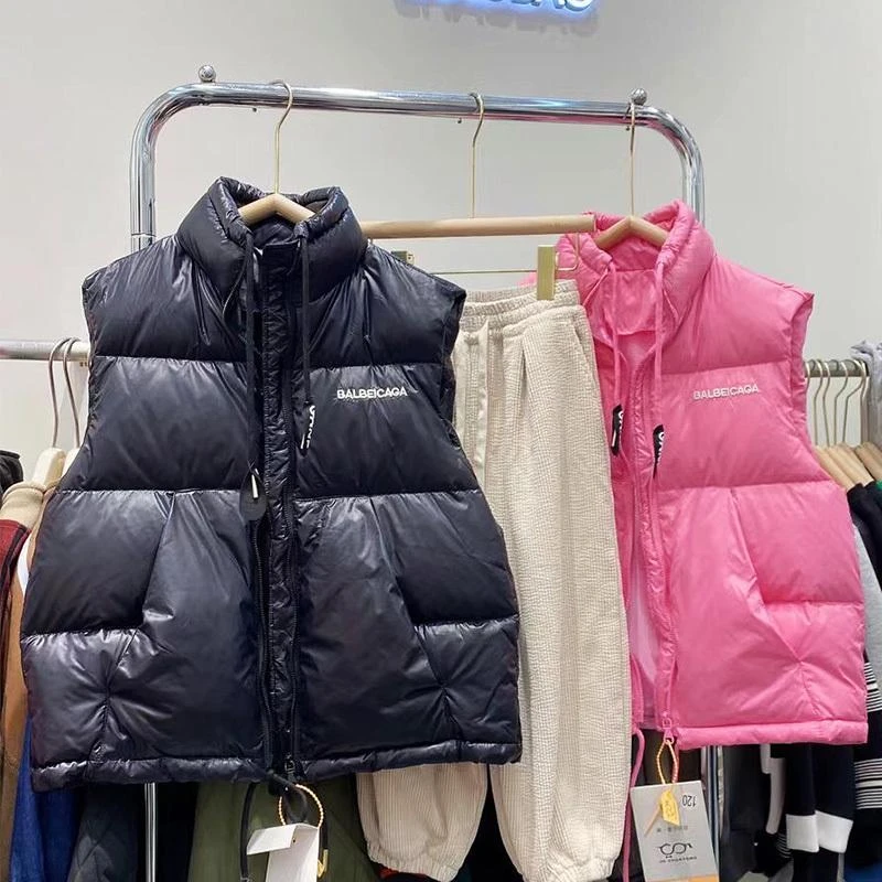 男女童加厚棉马甲秋冬韩版儿童时尚马夹外穿中大童洋气坎肩外套潮