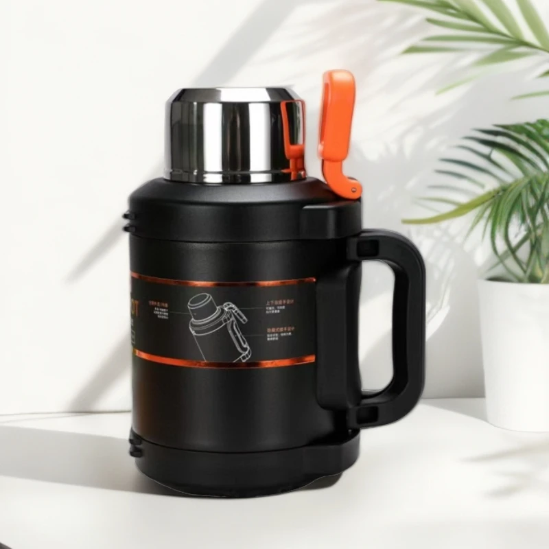 新款真空保温壶大容量旅行壶户外便携车载保温壶旅游保温壶大号