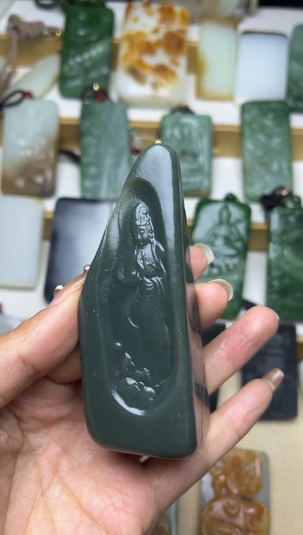 【闪购商品】和田玉挂件未镶嵌1