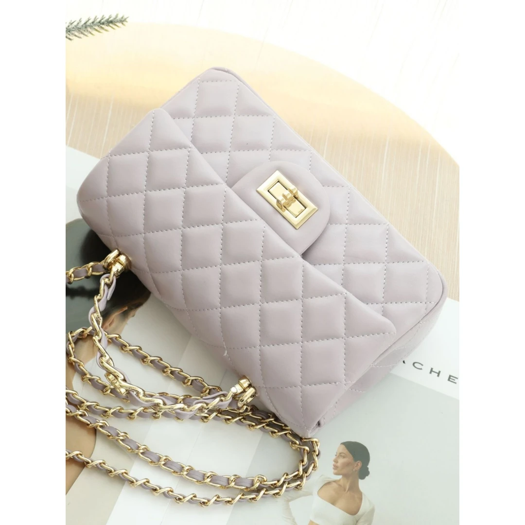 百搭小香风包包洋气小包包手机包新款感小众真皮女包单肩斜挎包