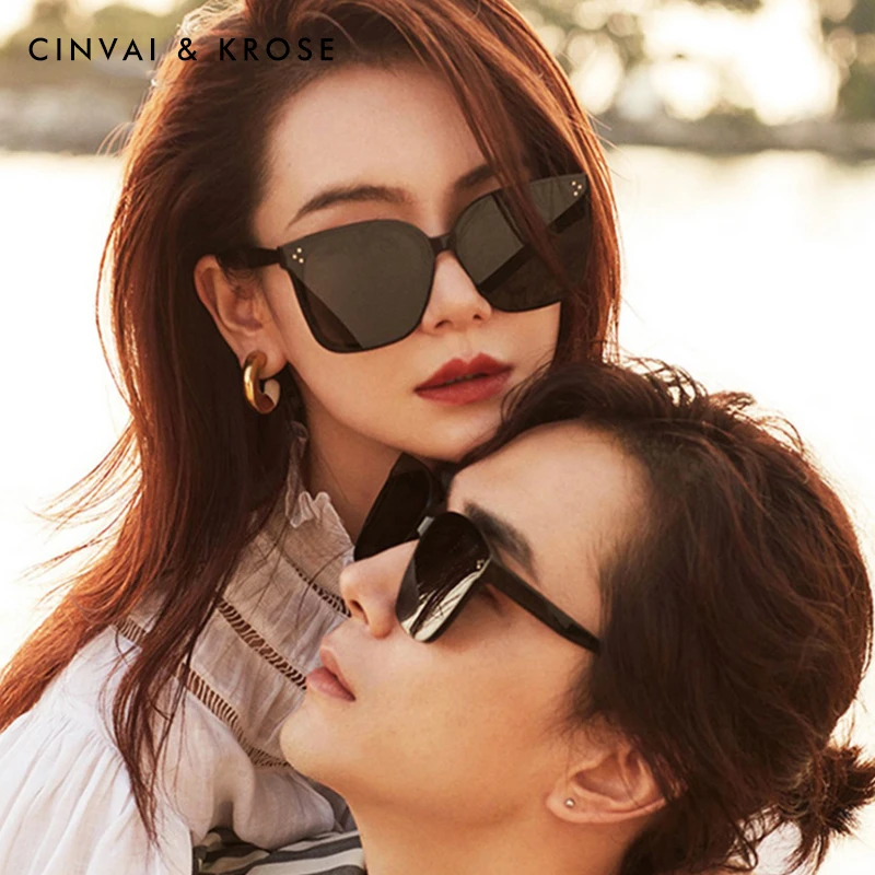 【官方正品Cinvai&Krose】百搭墨镜女款高颜值户外太阳镜推荐网红款