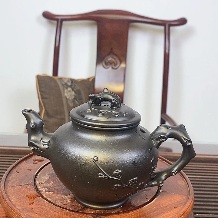 紫砂茶壶爱的不要不要的