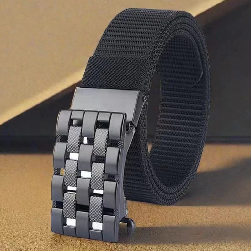 （一年质保）腰带裤带男款帆布皮带户外战术腰带百搭时尚中青年腰带