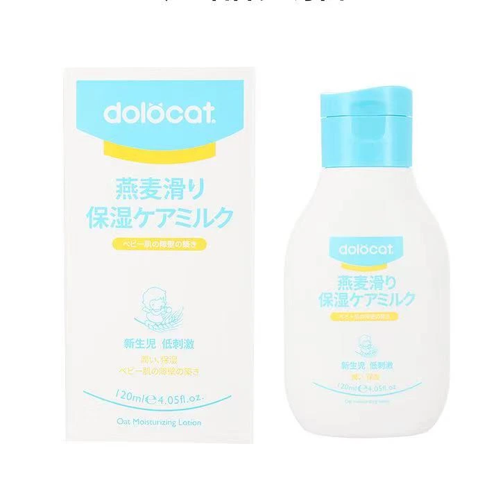 哆乐猫 燕麦舒柔润肤保湿乳液120ml