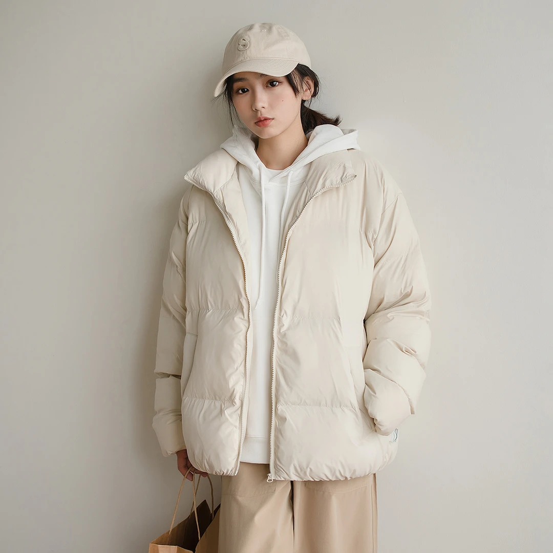 苏打汽水工作室秋冬青春休闲百搭保暖棉服日系男女同款加厚面包服