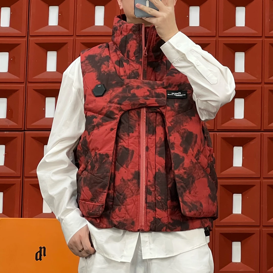 2024HKNB【羽绒马甲】时尚迷彩设计师系列定制无袖羽绒马甲