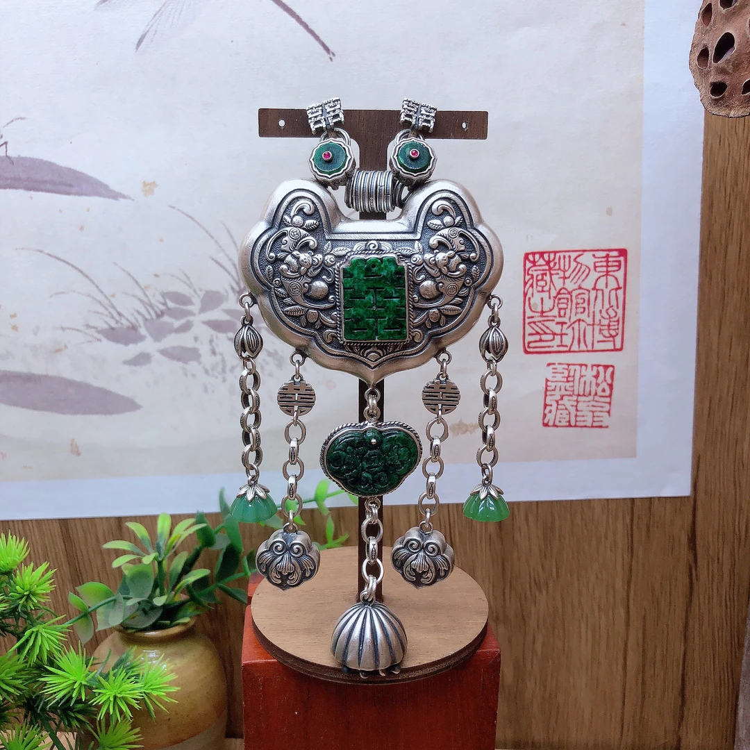 925银戒指 英英手工银坊錾刻银戒指2