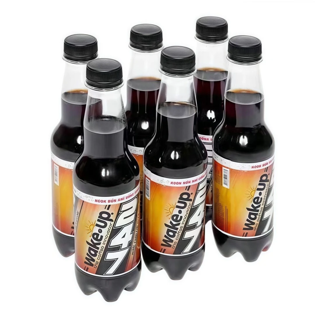 【8瓶】wake up咖啡碳酸饮料330ml正宗越南风味饮料 12月24到期