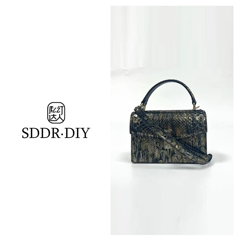 AI.BAGBURRY2025女士真皮潮流百搭斜挎包