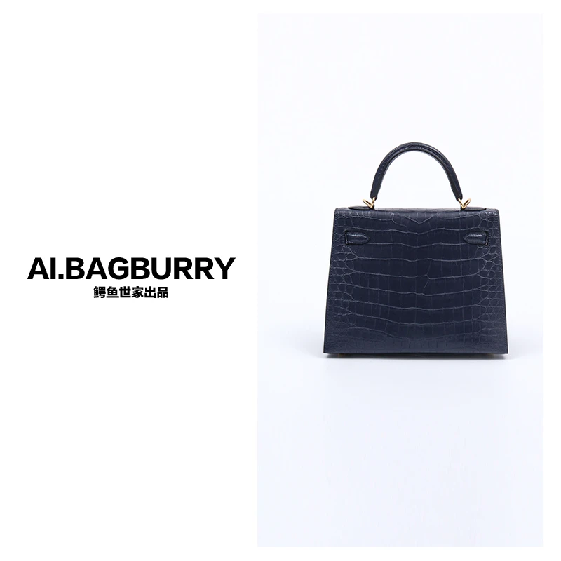 AI.BAGBURRY2025上新鳄鱼皮轻奢女士真皮女包