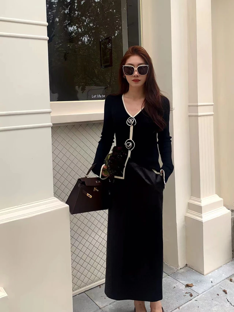 50008秋季新款女半身裙显瘦裙子长裙半裙HUI