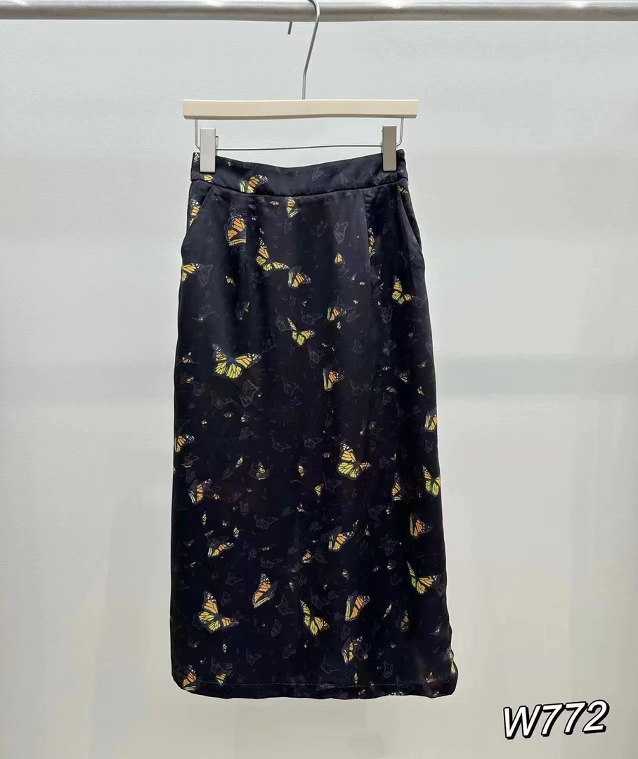 772夏季新款时尚百搭显瘦设计感高级显瘦半身裙女IT