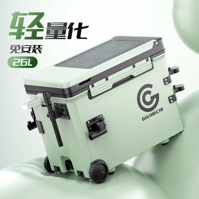 德国2024轻便多功能台钓箱桶渔具装备钓箱全套26升小型超轻钓鱼箱